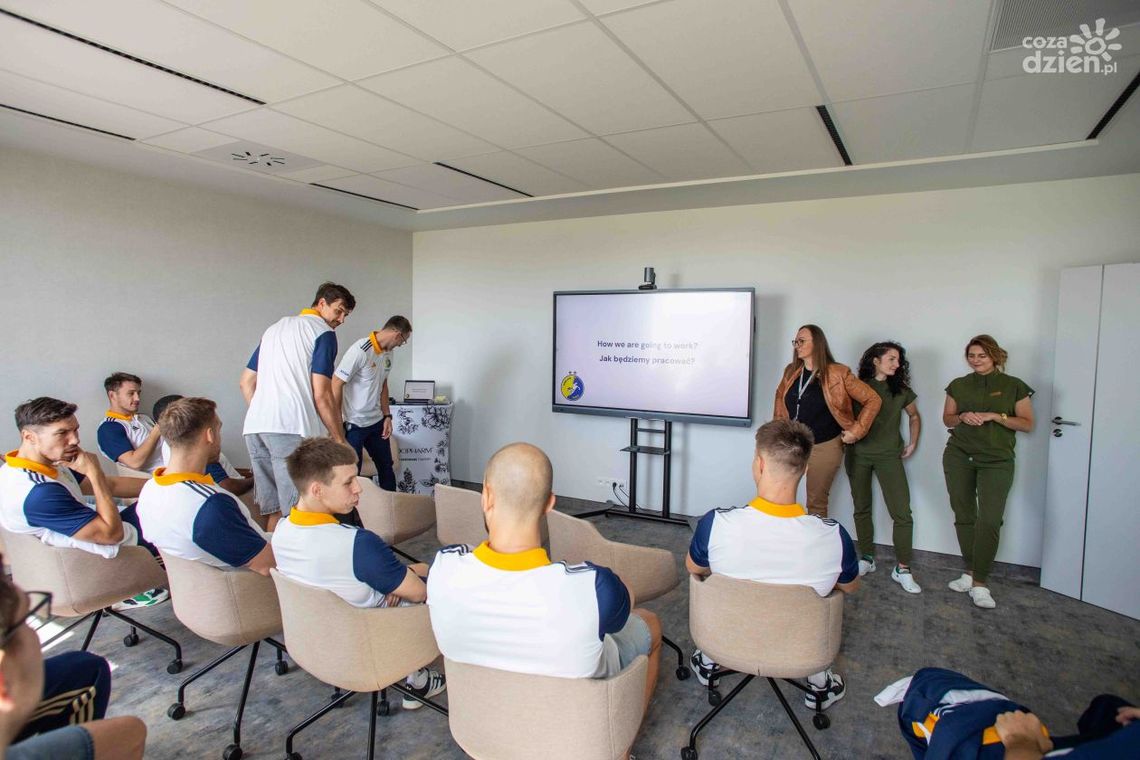 Zawodnicy Industrii Kielce rozpoczęli współpracę z psychologiem sportu (Zdjęcia)