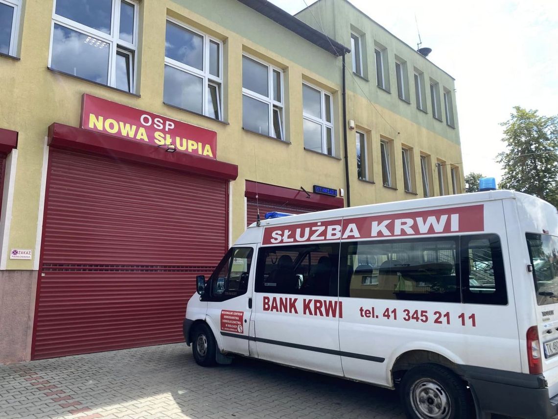 Zbiórka krwi na 56. Dymarkach Świętokrzyskich Zbiórka krwi na 56. Dymarkach Świętokrzyskich