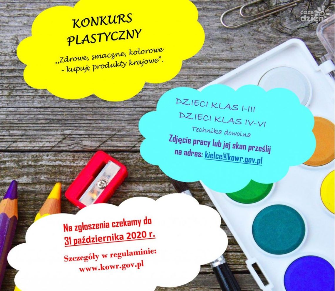 Zdrowe, smaczne, kolorowe - rusza konkurs plastyczny dla dzieci Zdrowe, smaczne, kolorowe - rusza konkurs plastyczny dla dzieci