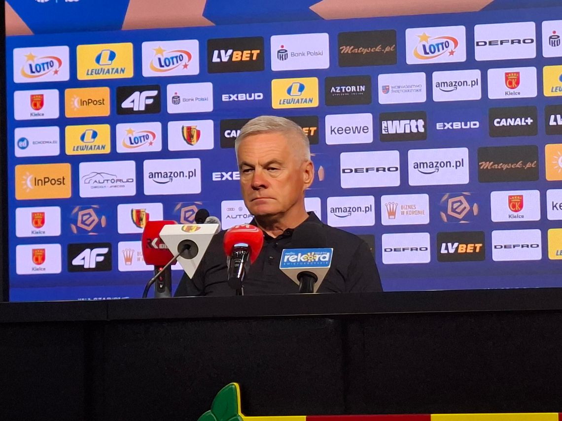 Zieliński przed meczem z Widzewem: Piłkarsko powinniśmy się wznieść na wysoki poziom