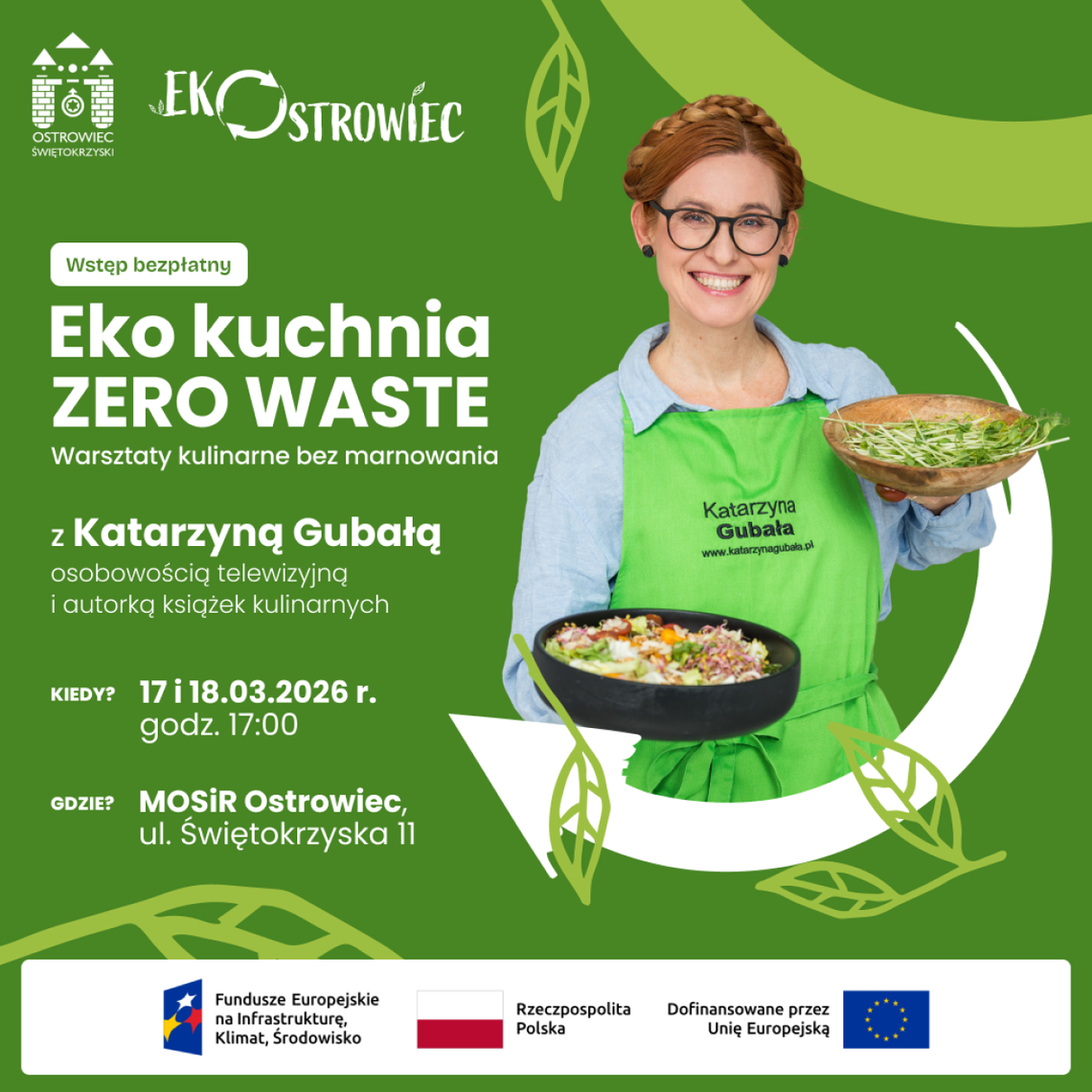 Zielona rewolucja w kuchni wraca do Ostrowca Świętokrzyskiego Zielona rewolucja w kuchni wraca do Ostrowca Świętokrzyskiego