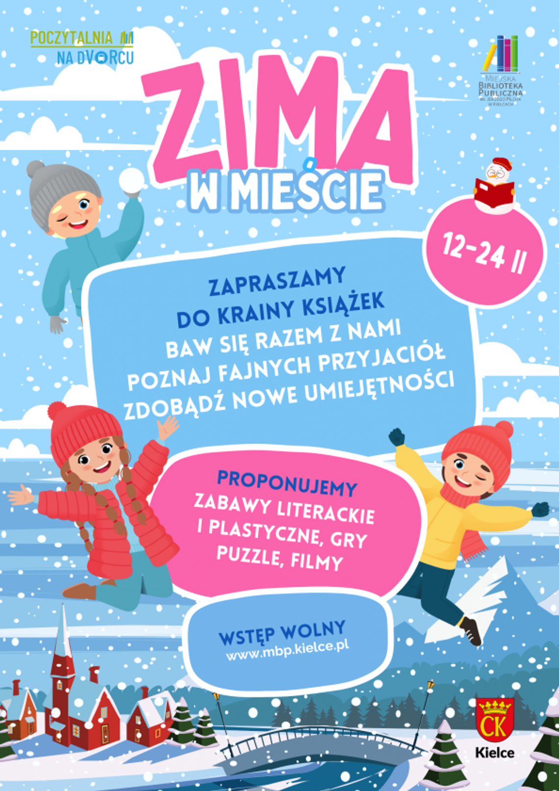 Zima w mieście czyli Ferie w Bibliotece