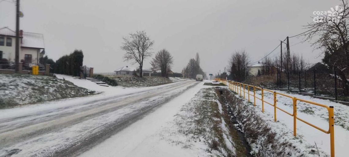 Zima w natarciu. Popołudniu możliwy paraliż komunikacyjny