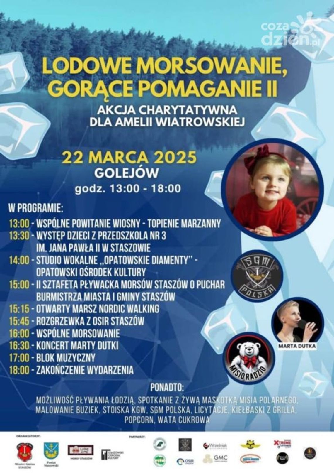 Zimna woda, gorące serca – pomóżmy Amelce