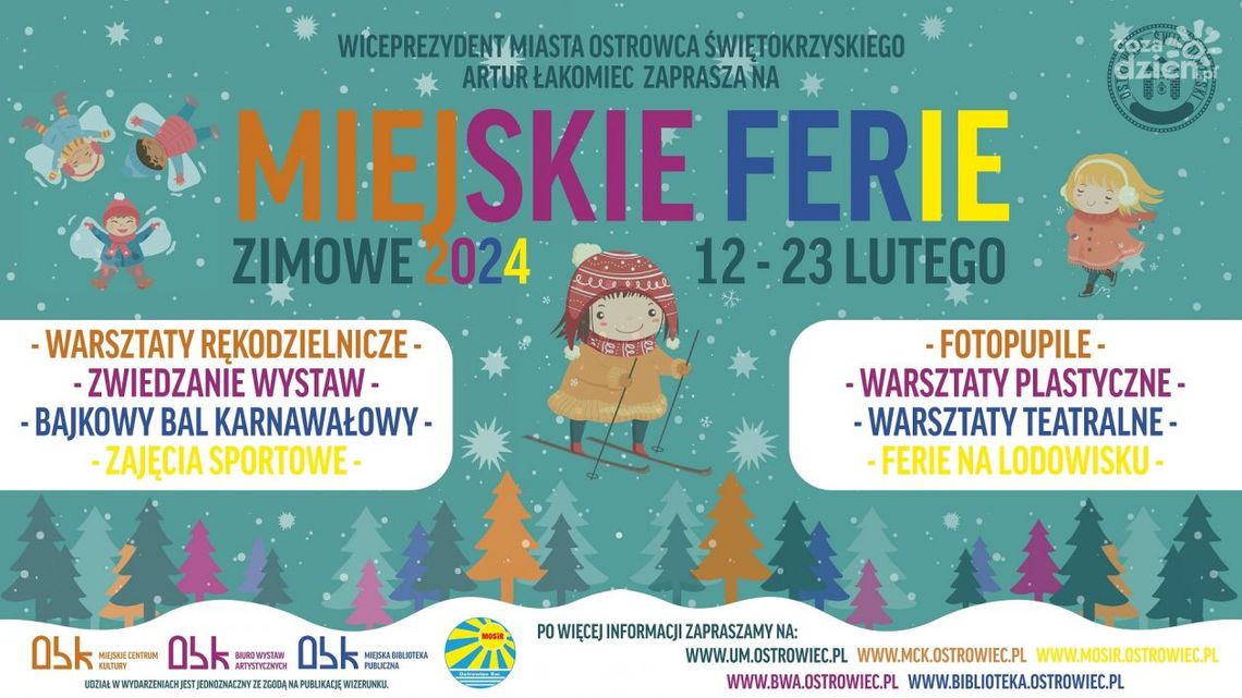 Zimowy wypoczynek z ostrowieckim MCK Zimowy wypoczynek z ostrowieckim MCK