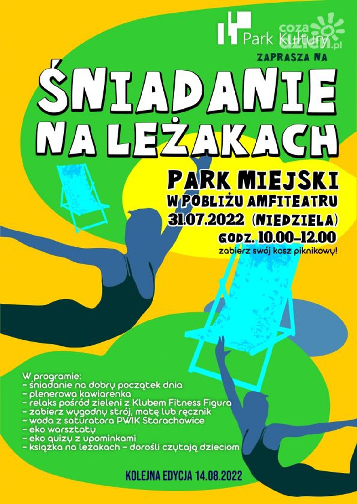 Zjedz "śniadanie na leżakach" Zjedz "śniadanie na leżakach"