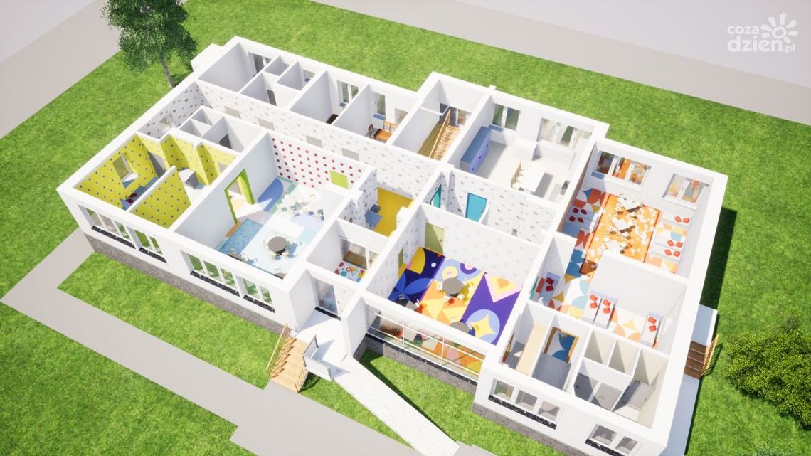 Żłobek dla maluchów w byłym ośrodku zdrowia Żłobek dla maluchów w byłym ośrodku zdrowia