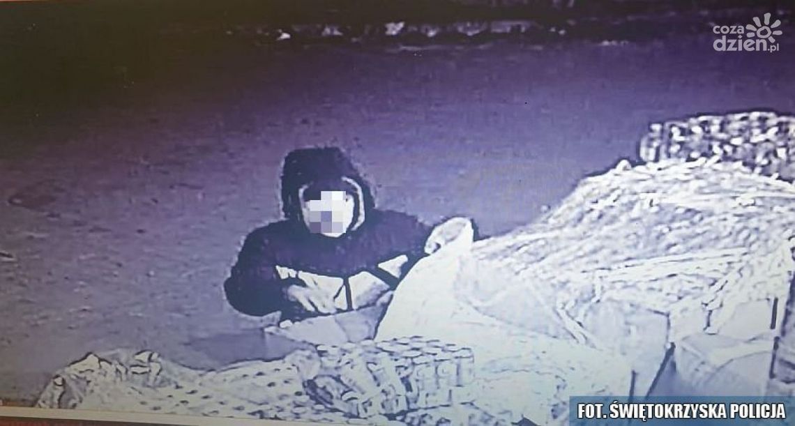 Złodziej wpadł bo zgubił dowód