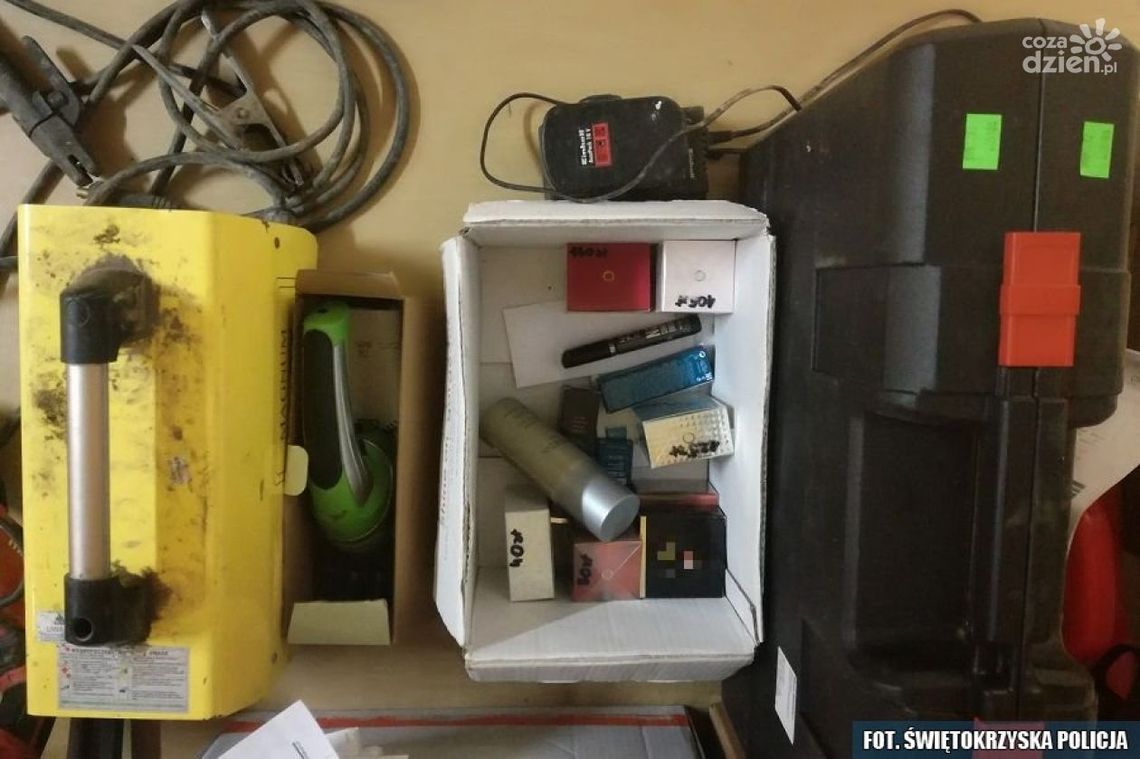 Złodzieje sprzętu ogrodniczego w rękach policji