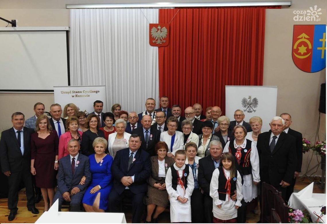 Złote i diamentowe gody w Kunowie Złote i diamentowe gody w Kunowie