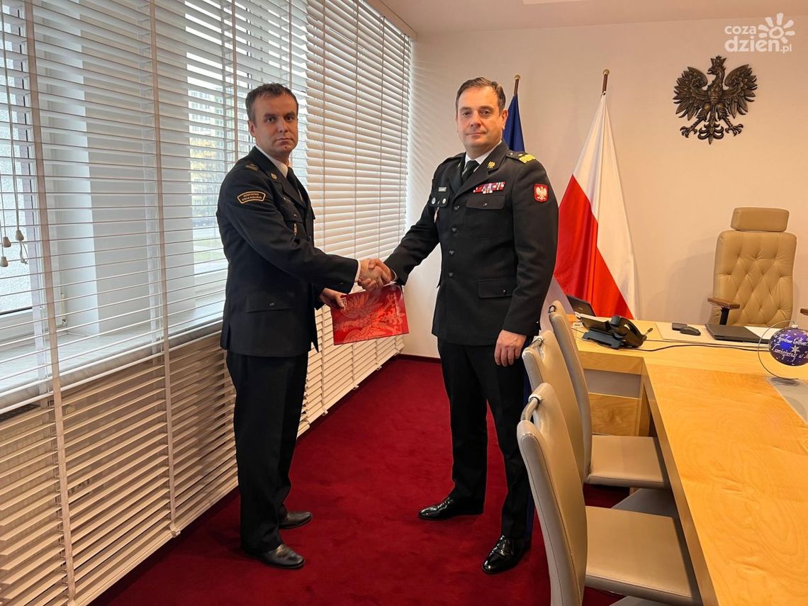 Zmiany w kierownictwie Komendy Powiatowej PSP w Ostrowcu Świętokrzyskim