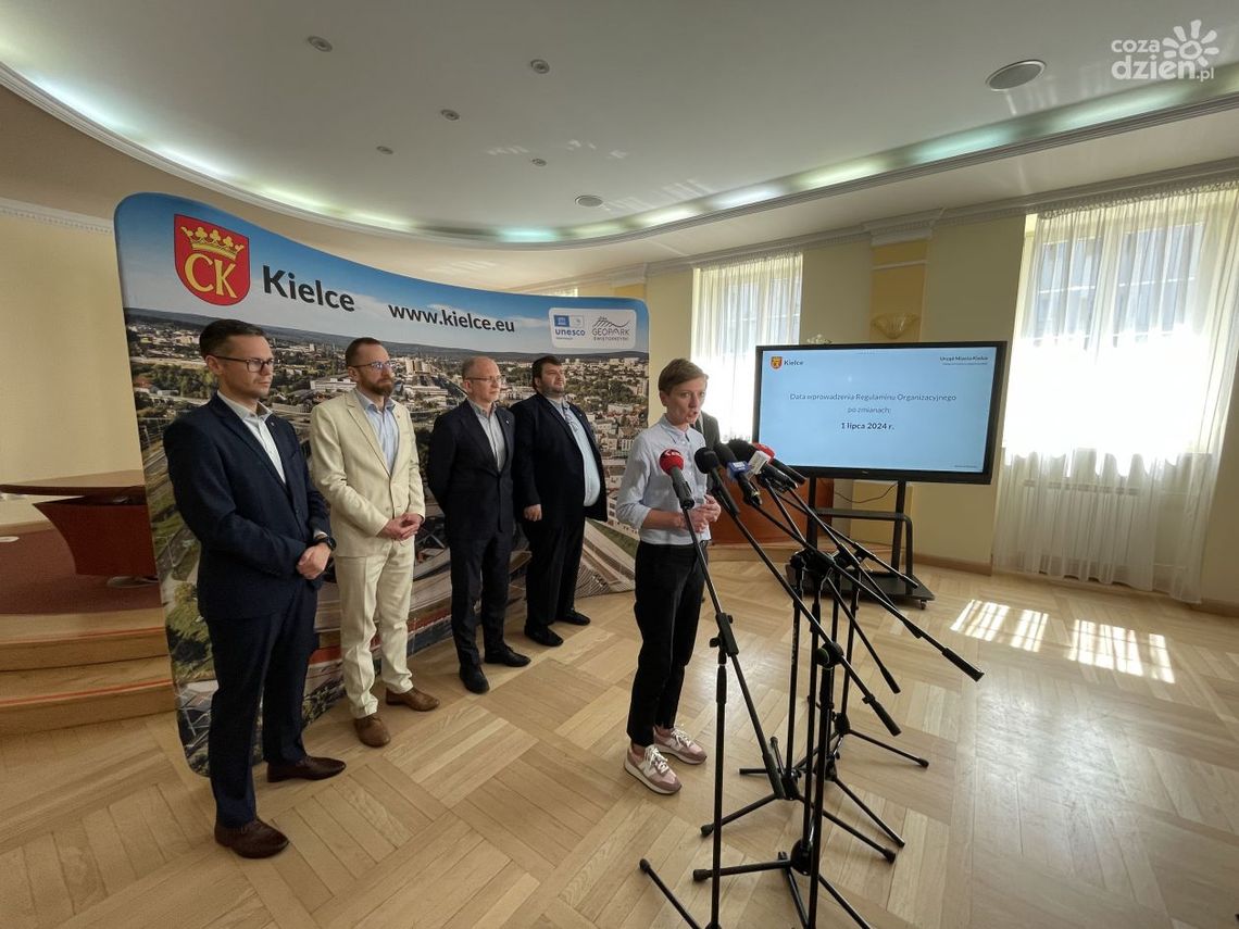 Zmiany w strukturze Urzędu Miasta Zmiany w strukturze Urzędu Miasta