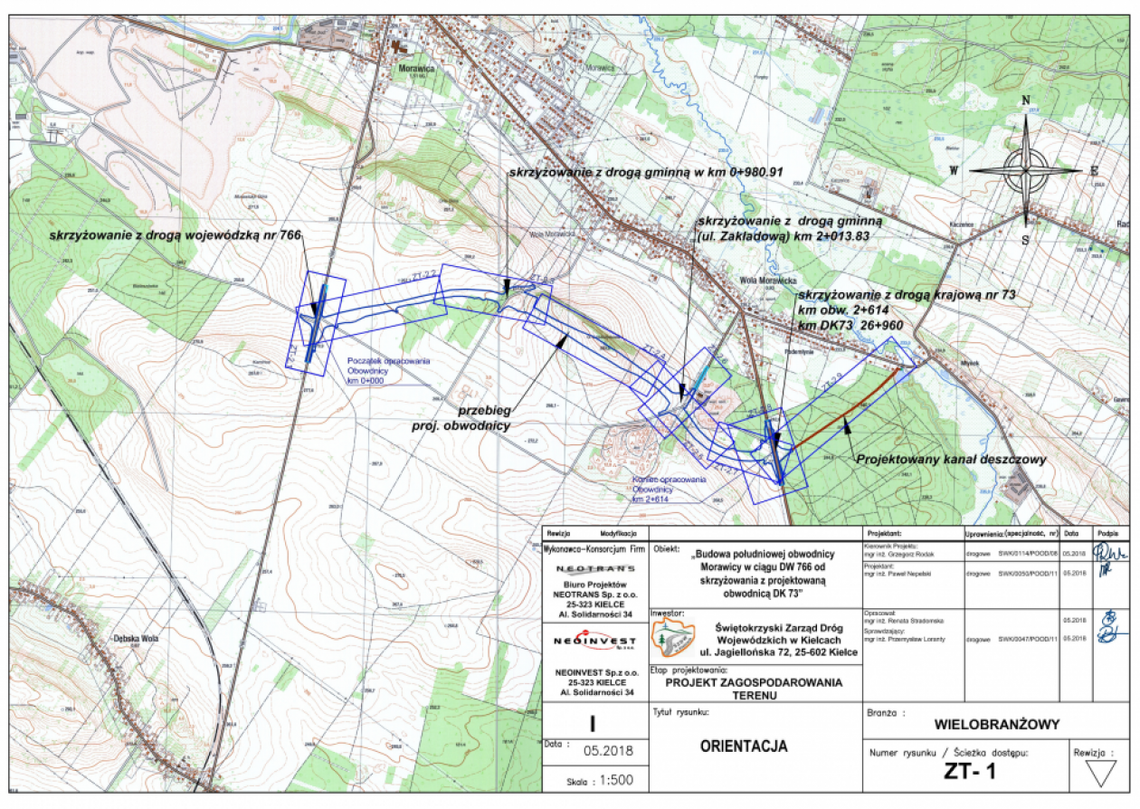 Znamy wykonawcę inwestycji na południową obwodnicę Morawicy Znamy wykonawcę inwestycji na południową obwodnicę Morawicy