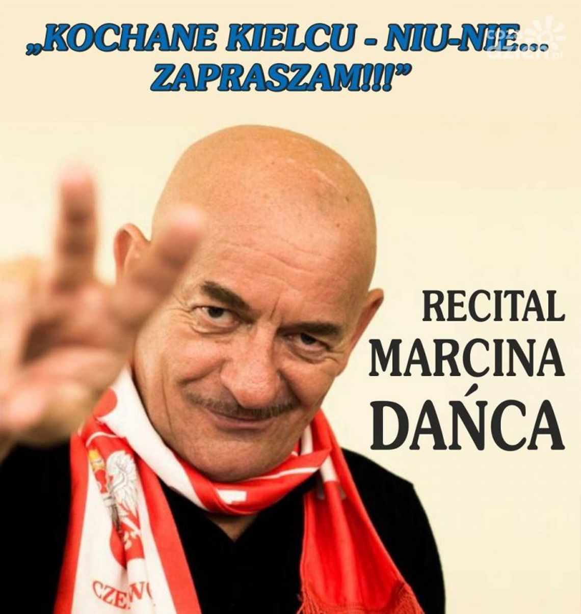 Znany polski satyryk Marcin Daniec ponownie zawita do Kielc! Znany polski satyryk Marcin Daniec ponownie zawita do Kielc!