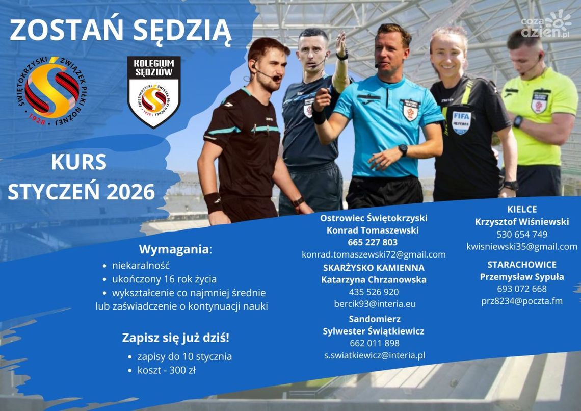 Zostań sędzią piłki nożnej
