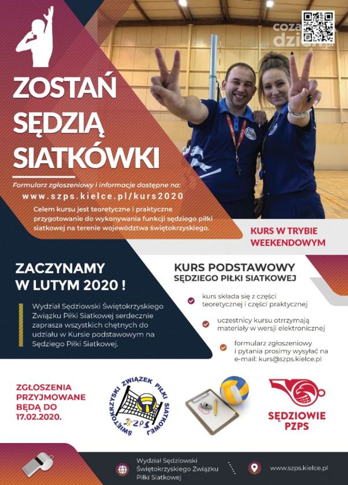 Zostań sędzią siatkarskim!