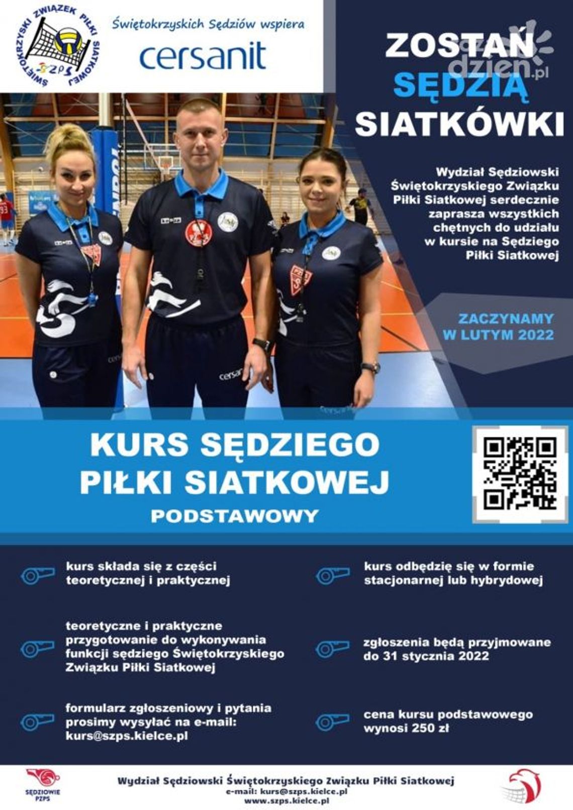 Zostań sędzią siatkarskim Zostań sędzią siatkarskim