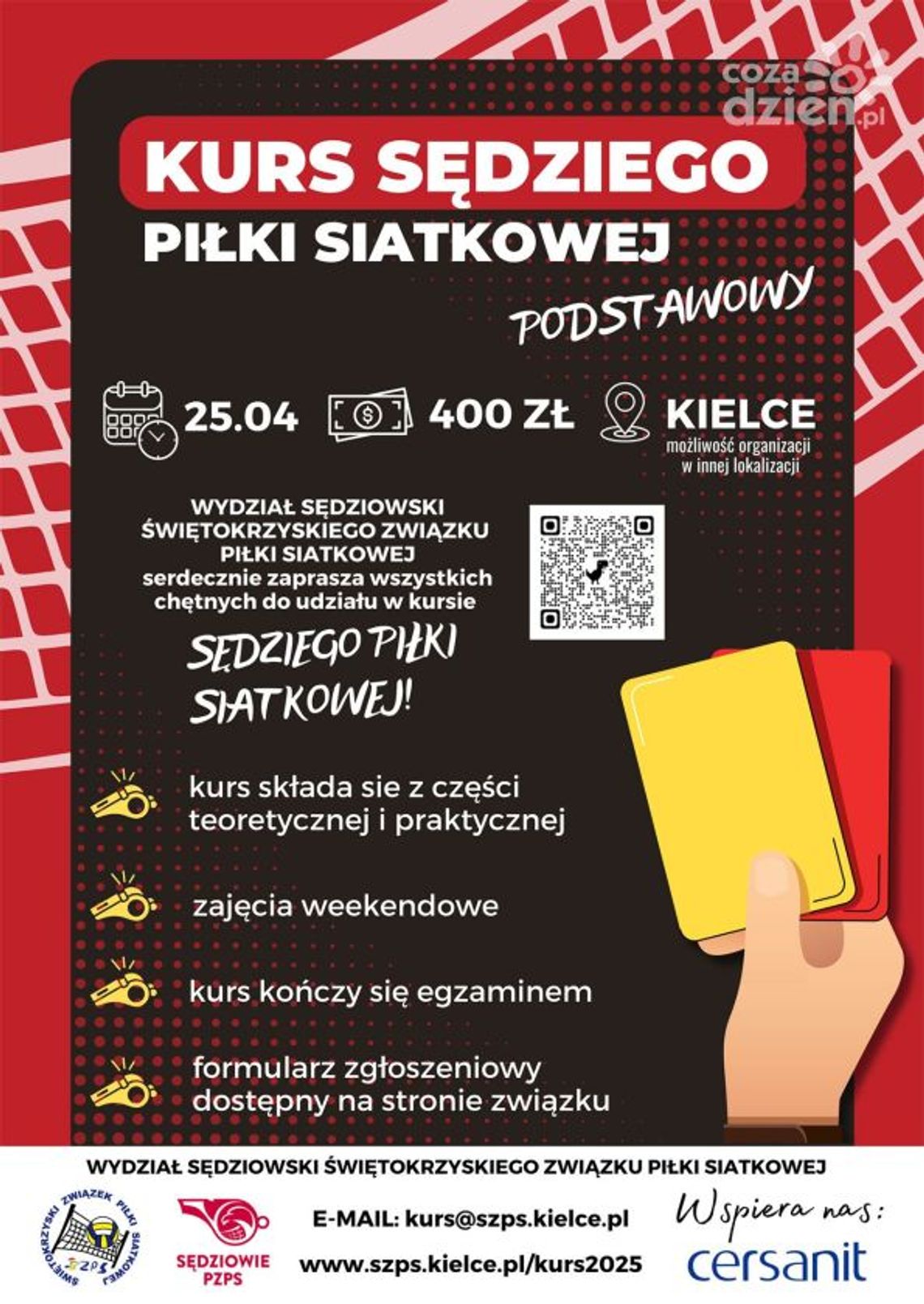 Zostań sędzią siatkówki Zostań sędzią siatkówki