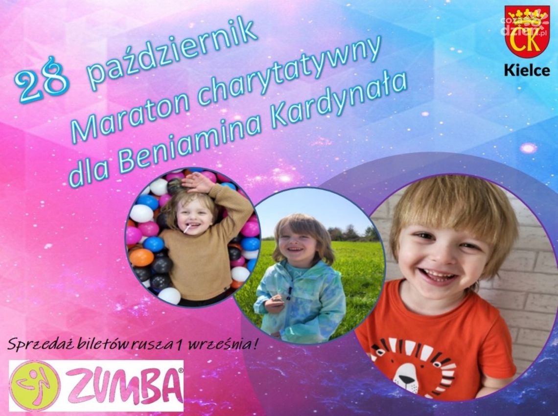 Zumbowy Maraton Charytatywny „W Scyzorykach siła” dla Beniamina Kardynała Zumbowy Maraton Charytatywny „W Scyzorykach siła” dla Beniamina Kardynała