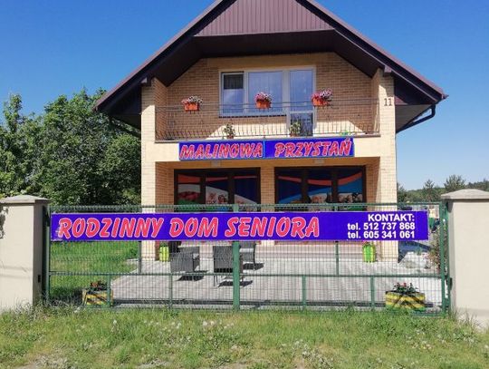 Malinowa Przystań - miejsce przyjazne seniorom