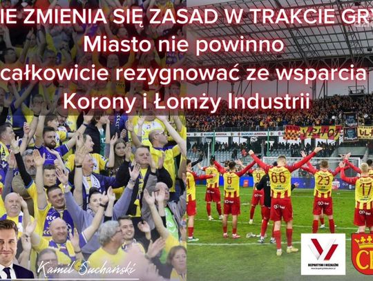 Nie zmienia się zasad w trakcie gry