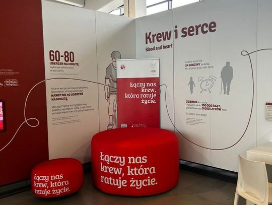 Wystawa poświęcona honorowemu dawstwu krwi 