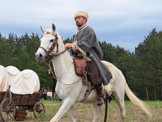 Rekonstrukcja  bitwy polsko-rosyjskiej z czasów Powstania Styczniowego 