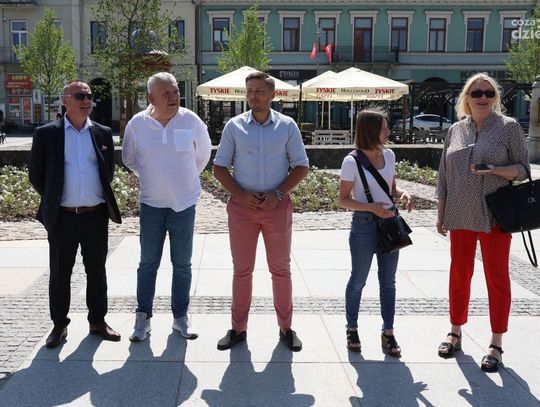 Aleksander Kwaśniewski w Kielcach (zdjęcia )