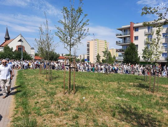 Procesja Bożego Ciała w Kościele Ducha Świętego w Kielcach (zdjęcia)
