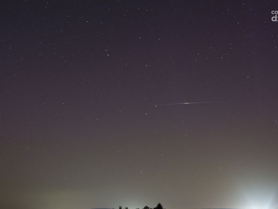 Zorza polarna i Perseidy. Co za noc!