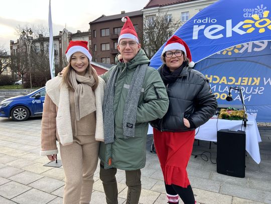 Mikołajkowa czekolada z Radiem Rekord w Ostrowcu Św. (zdjęcia)