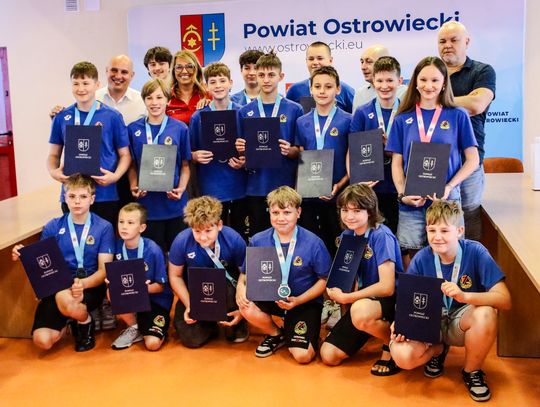 KSZO Waterpolo Team U13 - Wicemistrzowie Polski