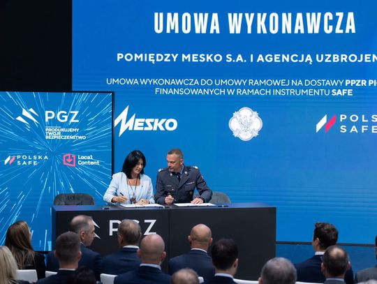 Premier Donald Tusk podczas czwartego dnia Międzynarodowego Salonu Przemysłu Obronnego MSPO 2026 w Kielcach