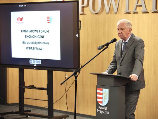 I Powiatowe Forum dla Przedsiębiorców w Przysusze z udziałem SSE „Starachowice”