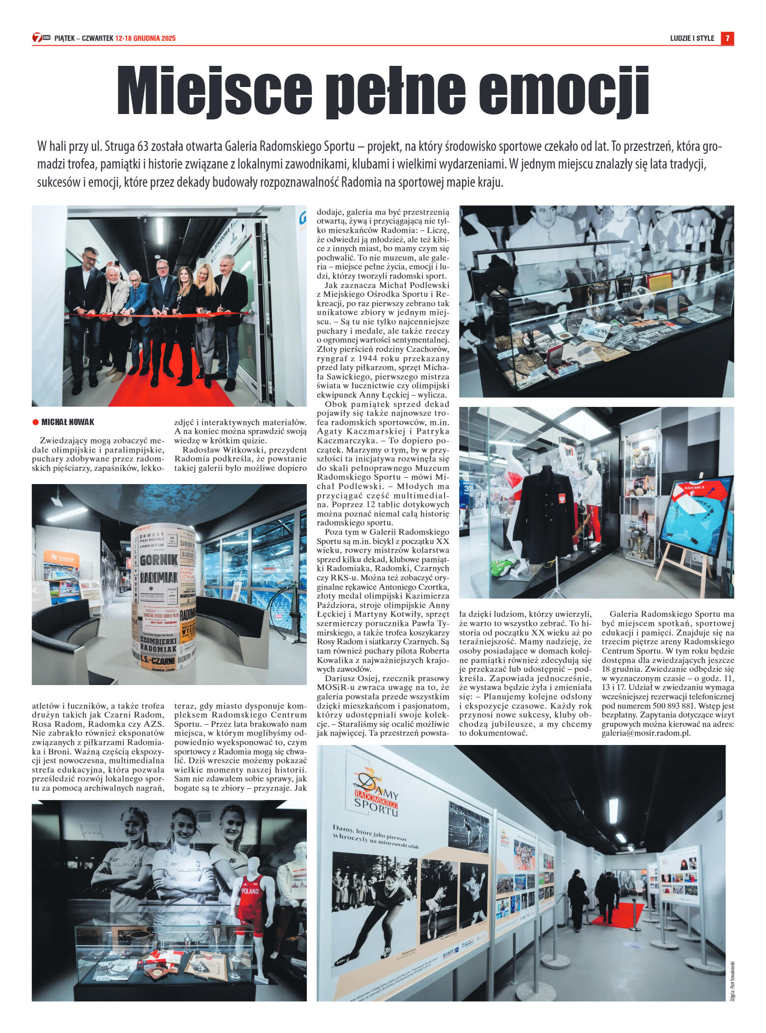 Tygodnik "7 Dni" nr 973 z dn. 12.12.2025 r. - strona 7