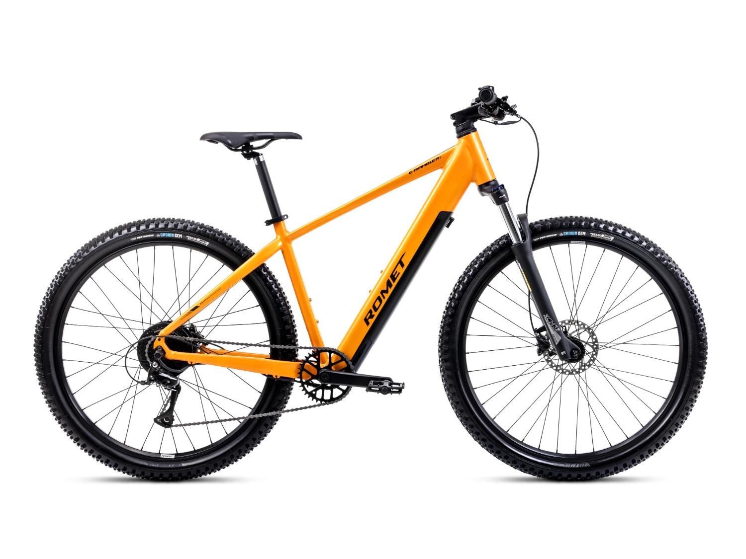 E-RAMBLER 1-0 504WH pomarańczowo-grafitowo-czarny