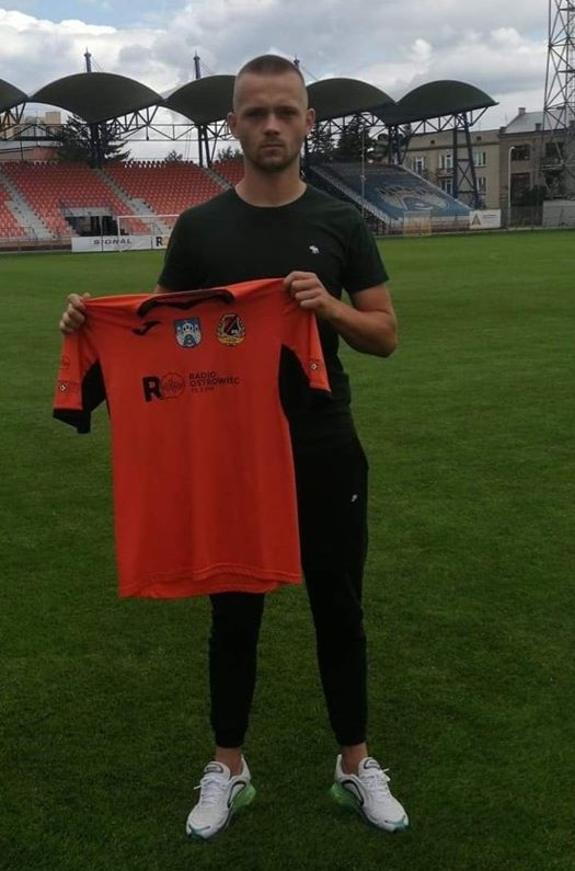 Konrad Zaklika - nowy zawodnik KSZO 1929 Ostrowiec Świętokrzyski